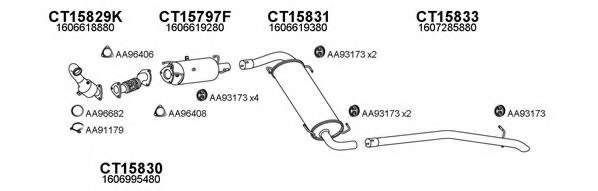 VENEPORTE 450799 Exhaust System